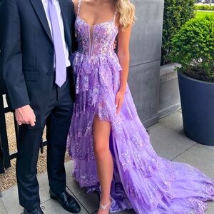 Amarra designer gown. Size 6. Lilac. Bought for $750 selling for $459